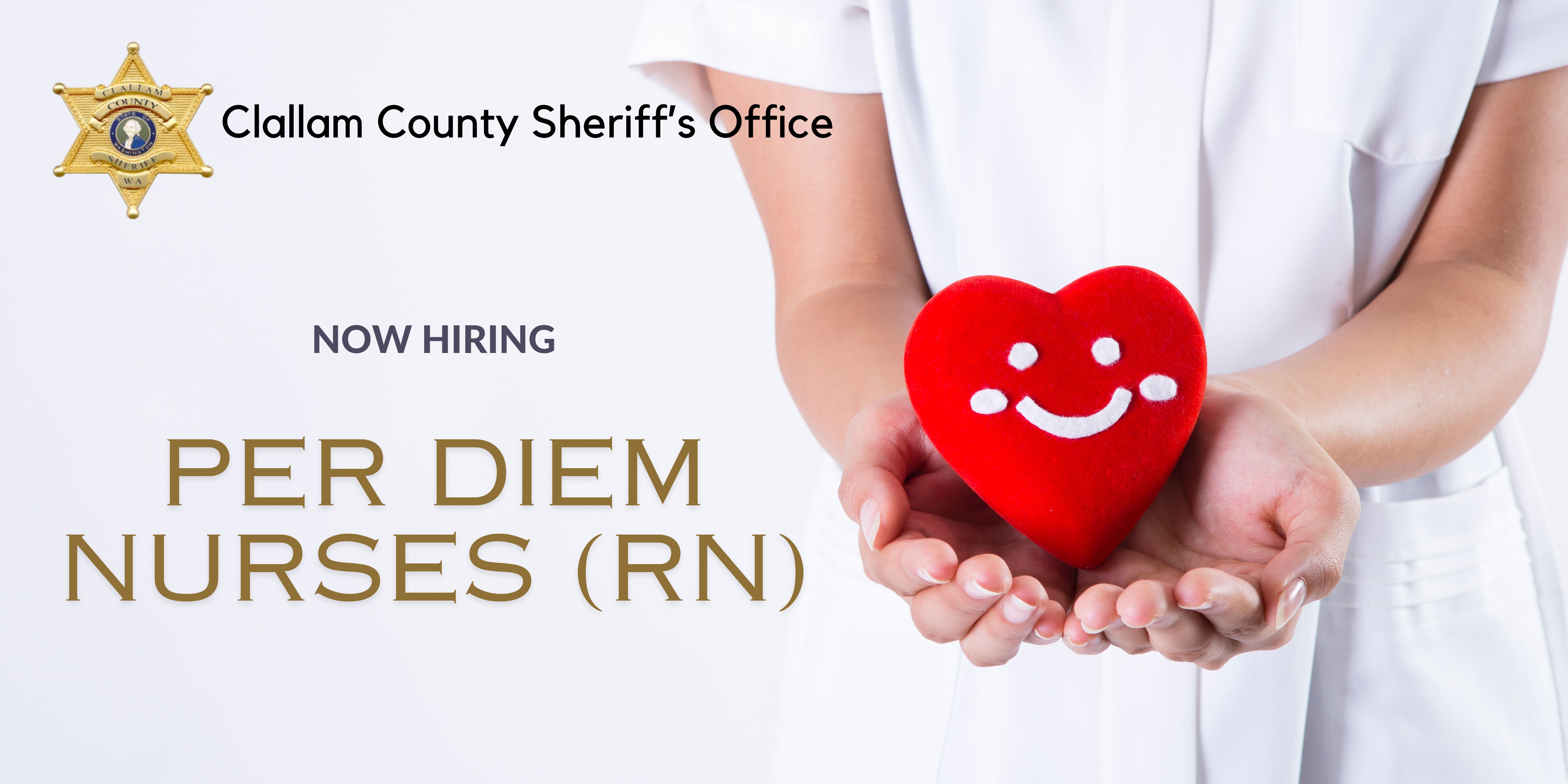 For a complete copy of the Per Diem - Jail Nurse RN job description click
